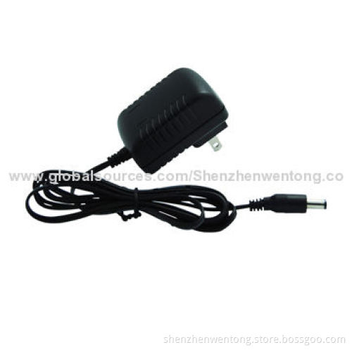 6W UL Plug Wallmount AC/DC Adapters, 1.2M DC Cord, 5.5*2.1mm Connection